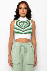 SO HYPNOTISED WITH YOU MOCK NECK SWEATER TOP