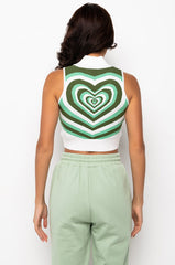 SO HYPNOTISED WITH YOU MOCK NECK SWEATER TOP