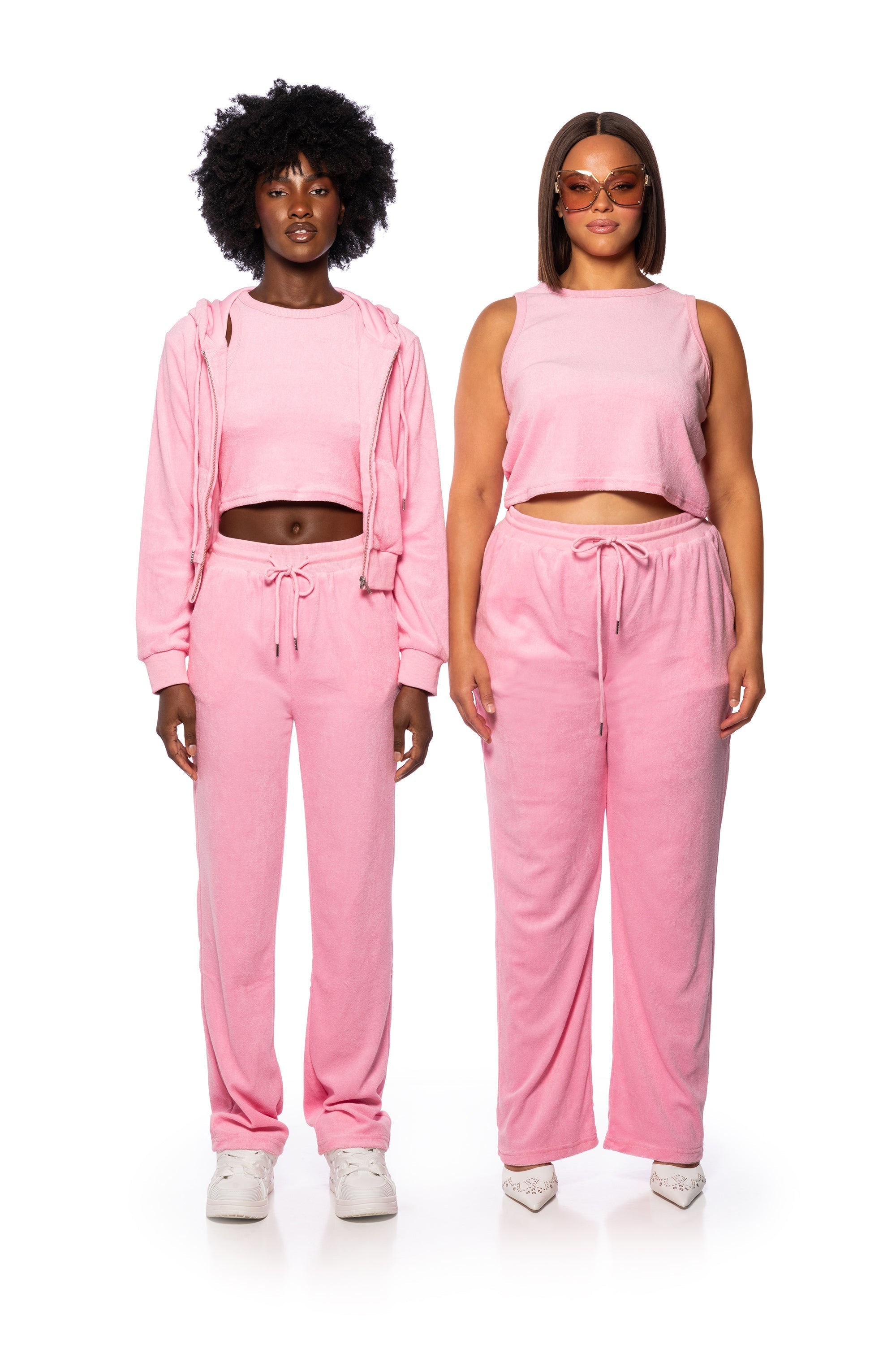 SOFT SPOT FLARED LOUNGE PANTS