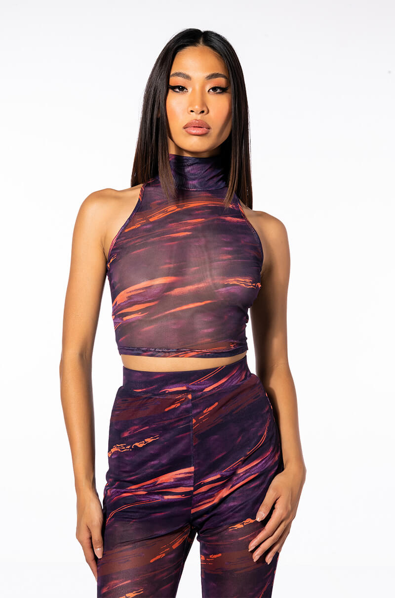 SOMETHING SPECIAL MESH TANK TOP