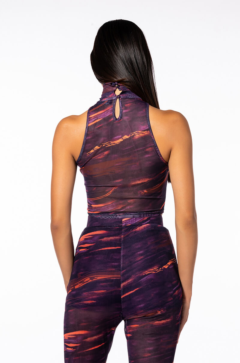 SOMETHING SPECIAL MESH TANK TOP