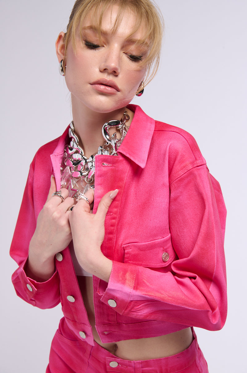 SOUR CANDY CROP JACKET