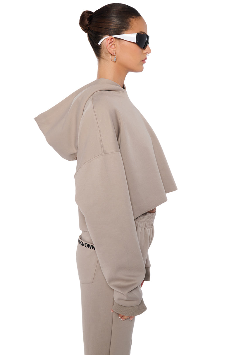 SOURCE UNKNOWN CROPPED SWEATSHIRT