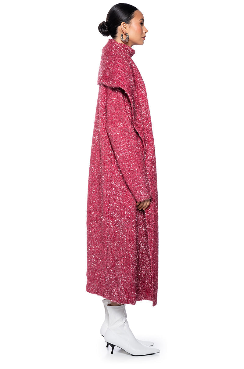 SPARK FOR LIFE KNIT GLITTER DUSTER
