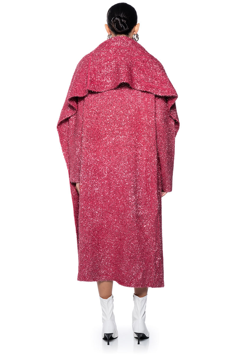 SPARK FOR LIFE KNIT GLITTER DUSTER