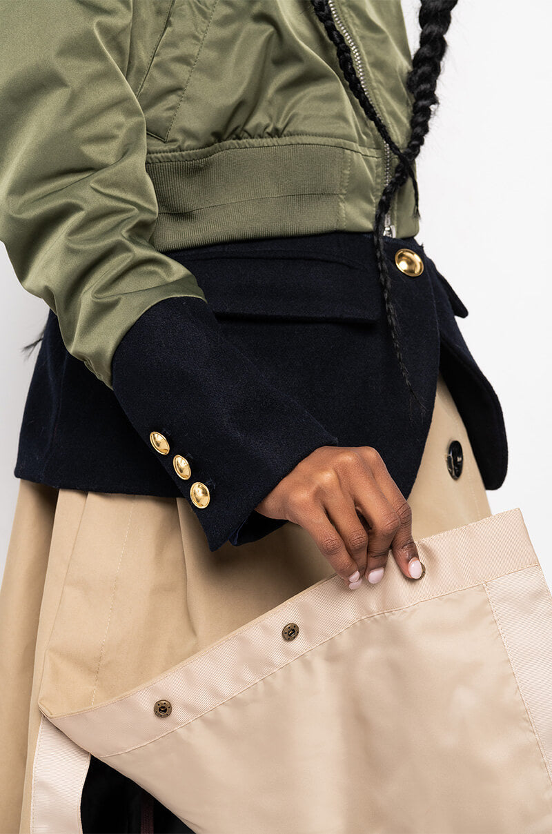 CYNDI THREE IN ONE TRENCH COAT