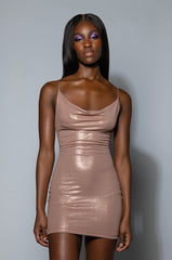 STARLIGHT SHIMMER MINI DRESS