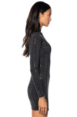 STARSHIPS MESH EMBELLISHED MINI DRESS