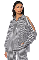 START THE DAY POPLIN BUTTON DOWN