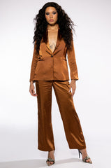 STAY RADIANT SATIN TROUSER