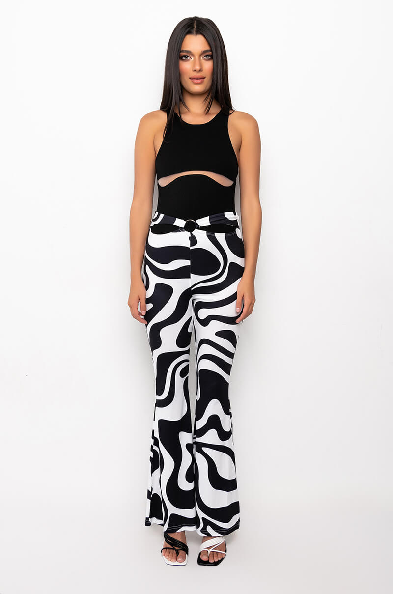 MAIA SLEEVELESS CUTOUT BODYSUIT
