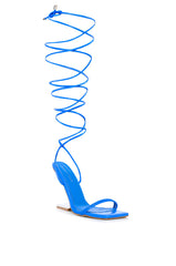 AZALEA WANG FERNANDA SWOOP HEEL SANDAL