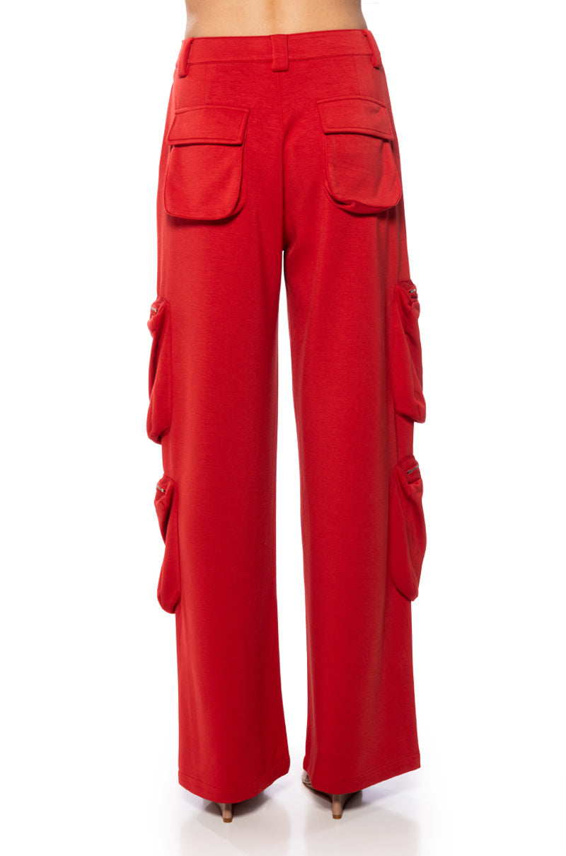 STEVIE SOFT SCUBA WIDE LEG CARGO