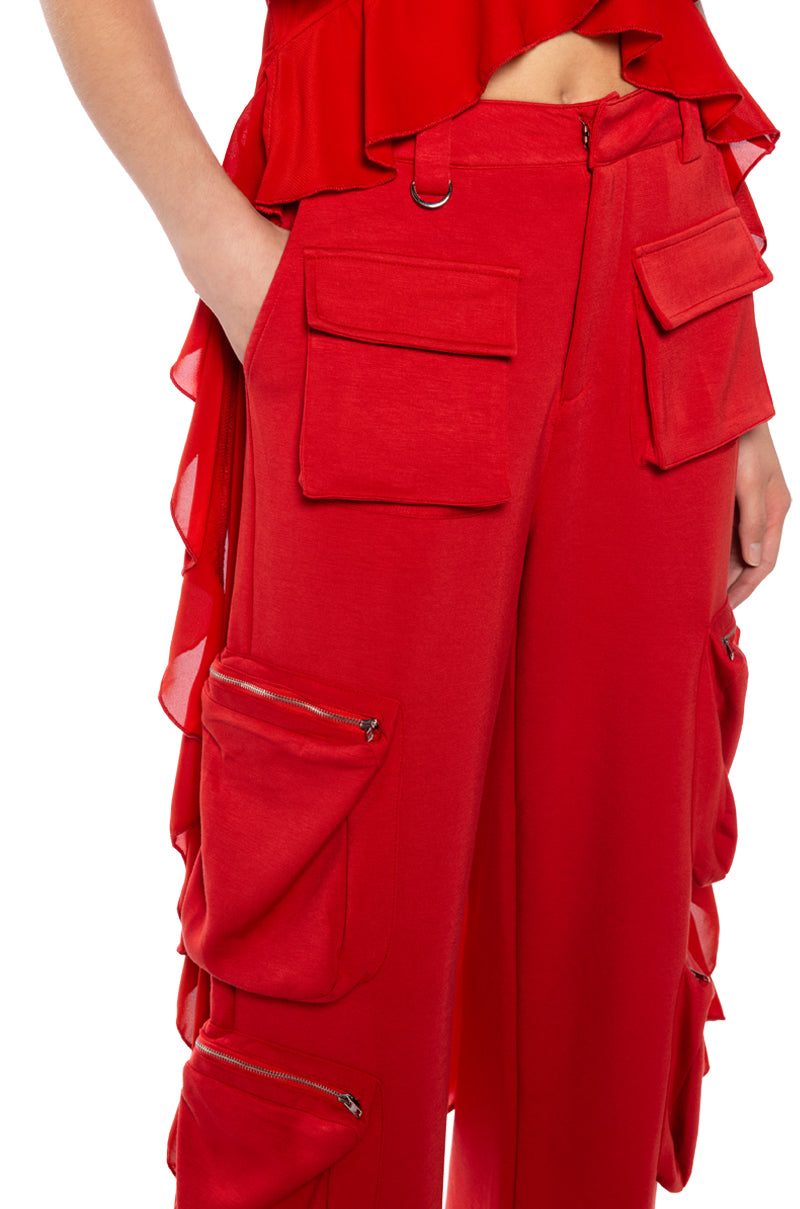 STEVIE SOFT SCUBA WIDE LEG CARGO