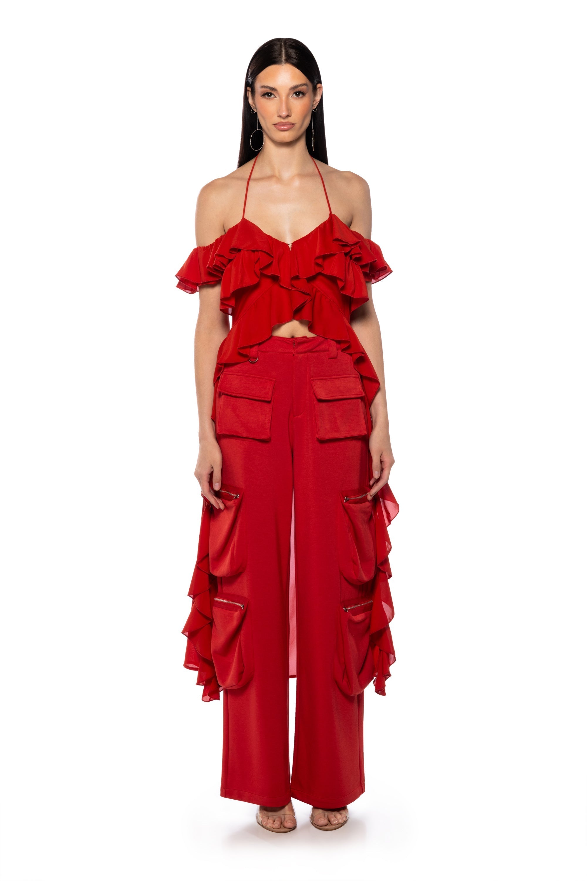 STEVIE SOFT SCUBA WIDE LEG CARGO