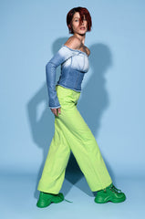 STOP AND STARE WIDE LEG TROUSER