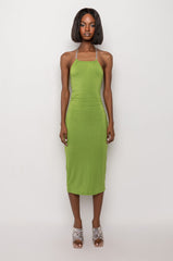 STOP STARING OPEN BACK MIDI DRESS