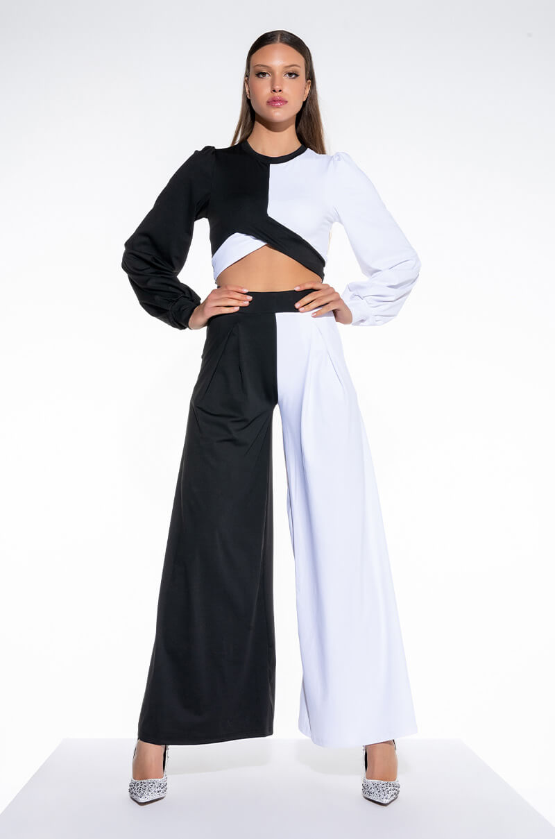 NALA COLORBLOCK PALAZZO PANT