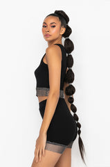 SUGA BOO RHINESTONE DETAIL TOP