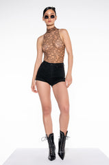 SUNSET BLVD DENIM SHORTS
