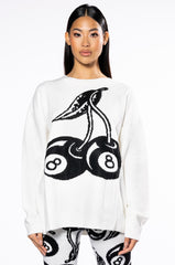 SWEET LUCK PULLOVER SWEATER