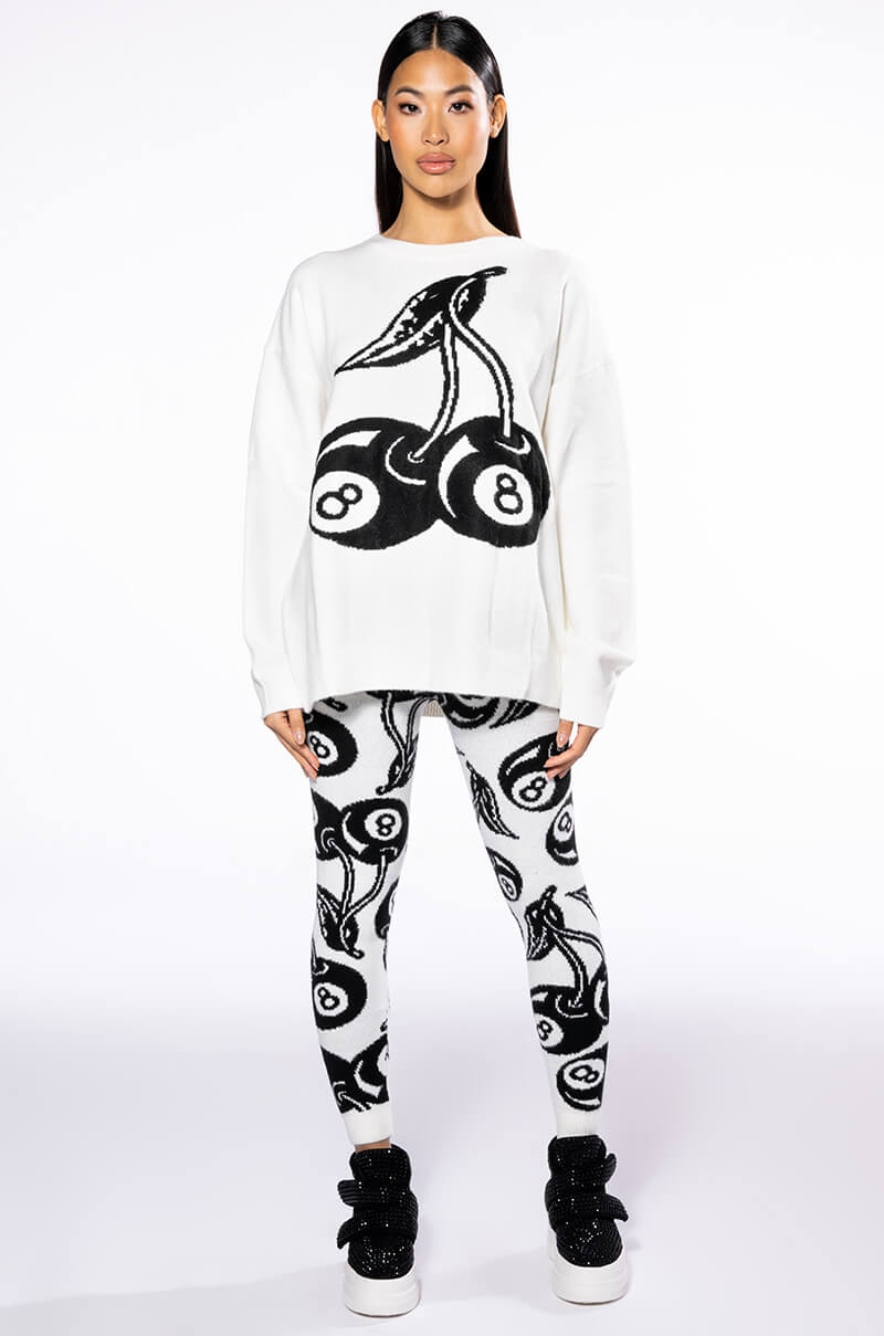 SWEET LUCK PULLOVER SWEATER