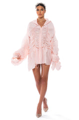 SWEETIE PIE PASTEL RUFFLE SPORTS BOMBER