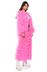 TAKE A BOW AVANT GARDE RUFFLE TRENCH