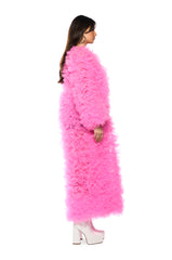 TAKE A BOW AVANT GARDE RUFFLE TRENCH
