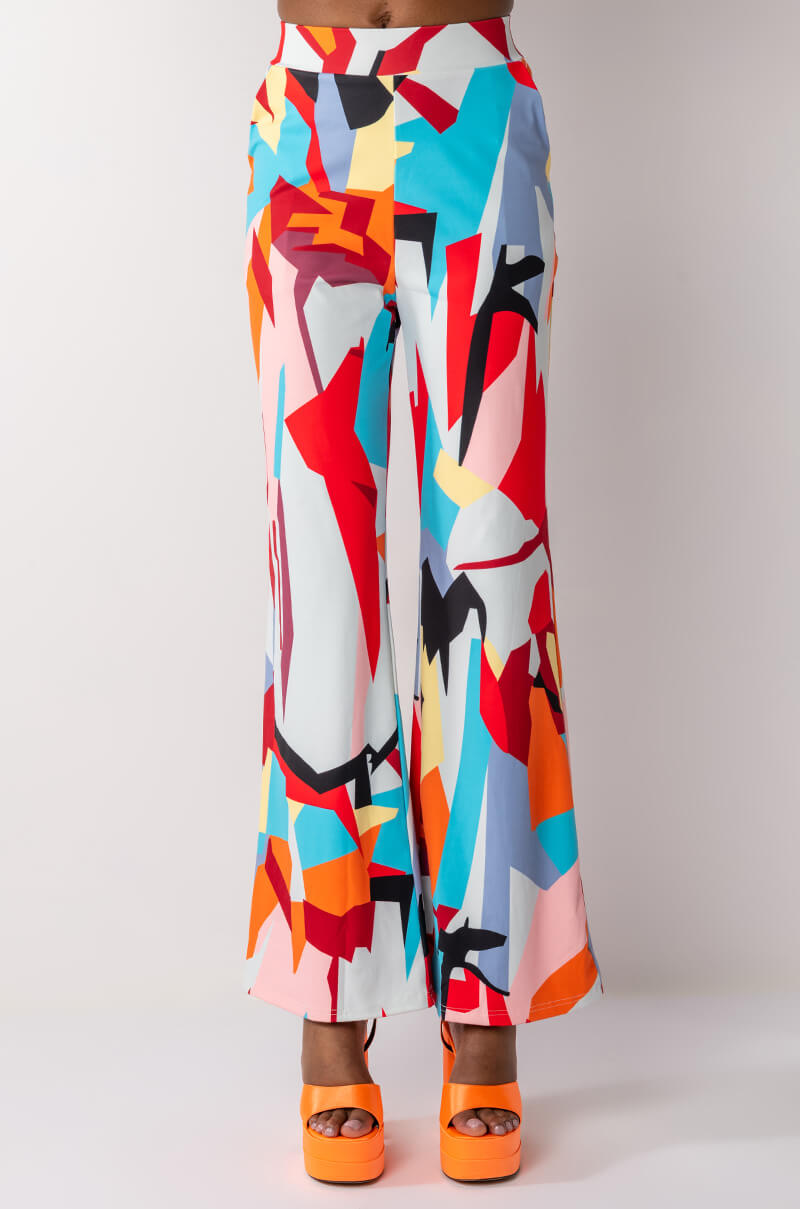 TAKIN IT EASY HIGH WAIST PALAZZO PANT