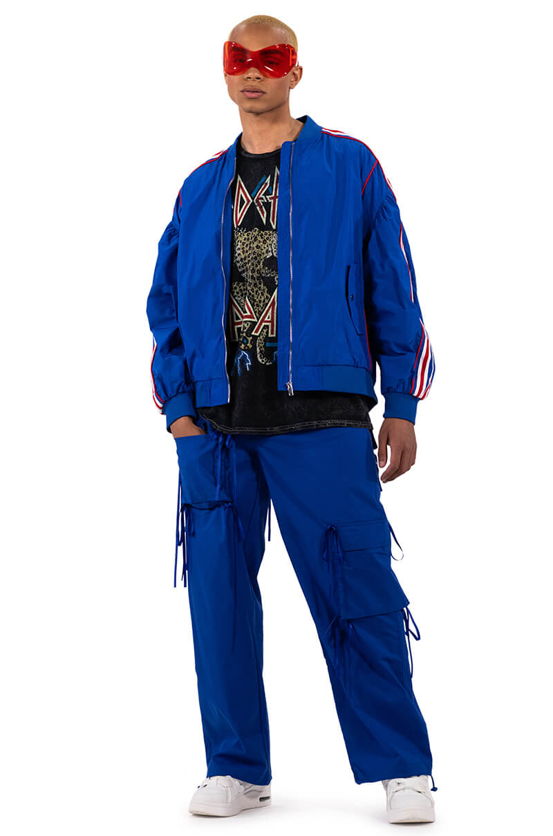 TALK OF THE TOWN ASYMMETRICAL CARGO PANT