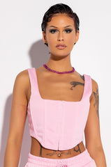 TALK TO ME NICE CORSET TOP