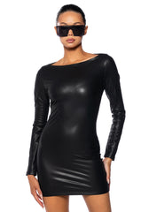 TAYLOR LONG SLEEVE MINI DRESS
