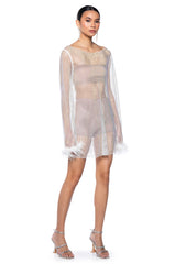 TELL ME A SECRET SPARKLE MINI DRESS