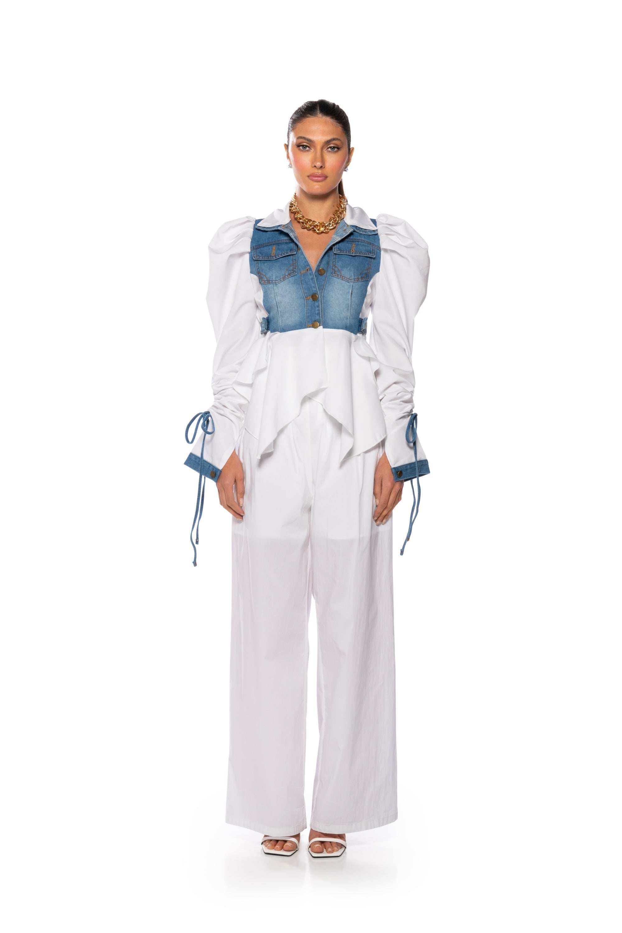 THAT GIRL STRAIGHT LEG CORSET PANT