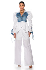 THAT GIRL STRAIGHT LEG CORSET PANT