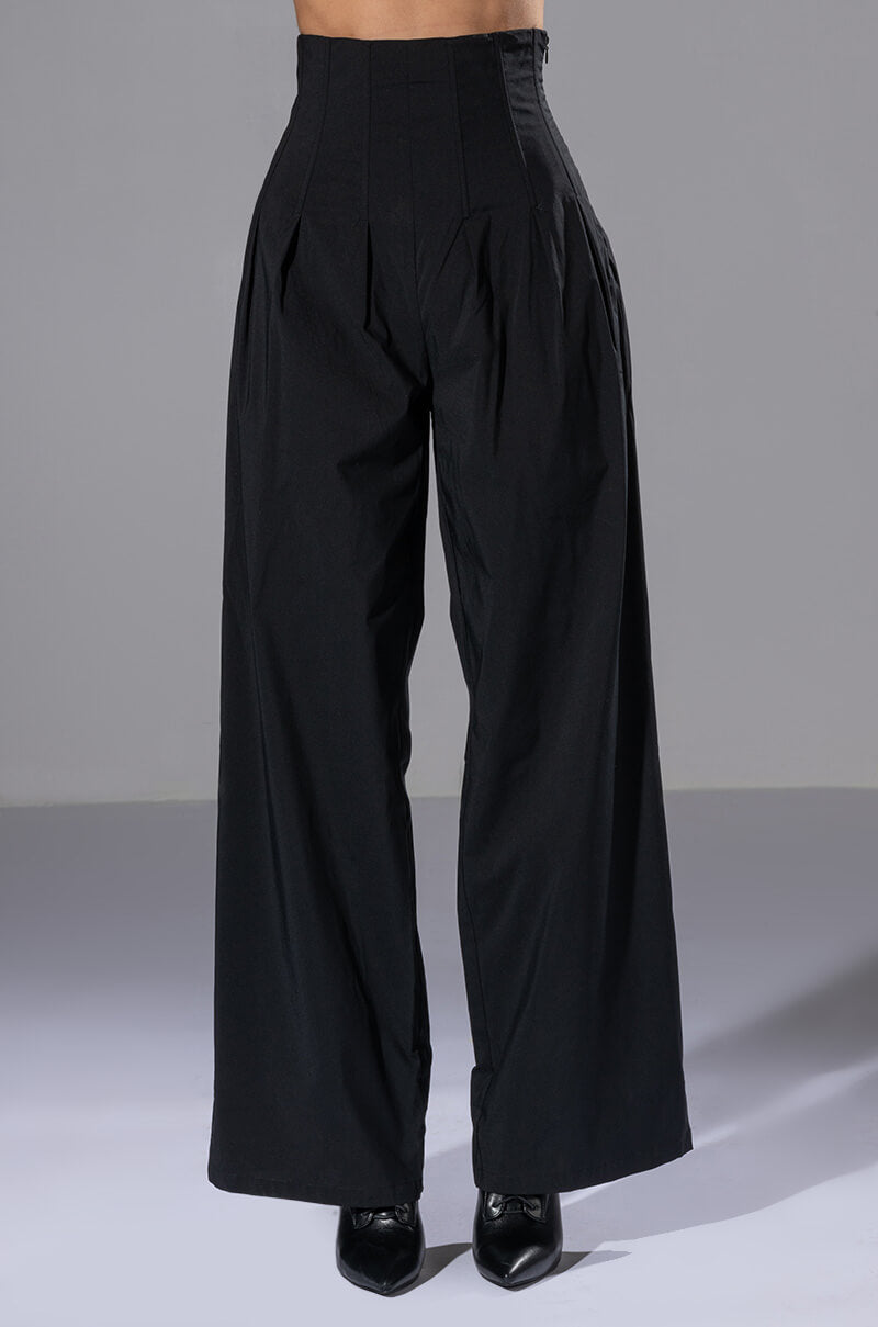 LILLIAN CORSET WIDE LEG PANT
