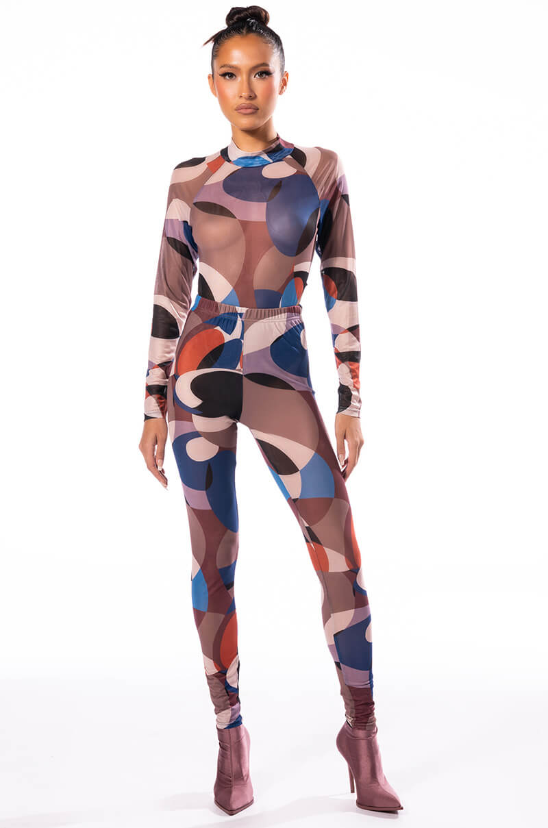 THATS A WRAP MESH LEGGING