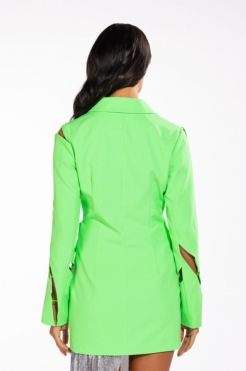 THE BEST PART CUT OUT BLAZER