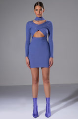 THE GOOD ONE LONG SLEEVE WRAP FRONT DRESS