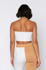 THE HEART BREAKER RUCHED BANDEAU TOP