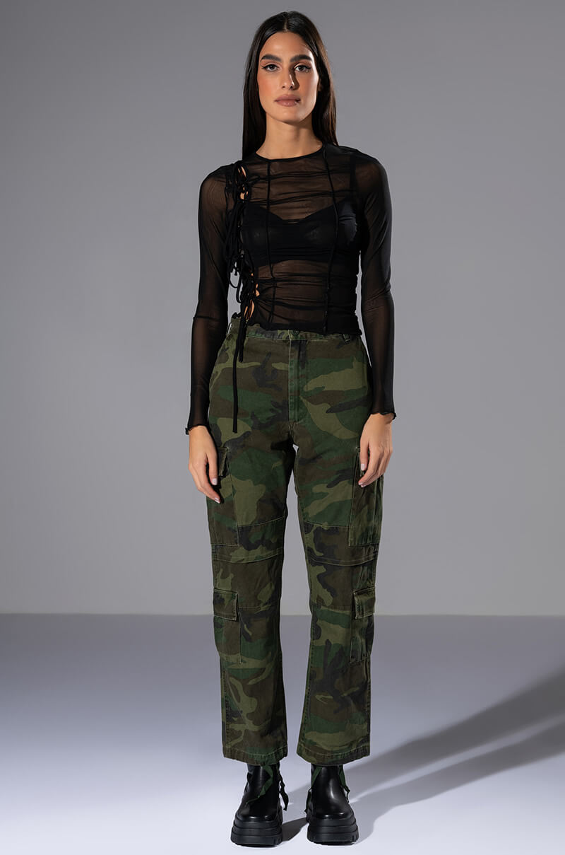 THE ULTIMATE CINCHED ANKLE CARGO PANT