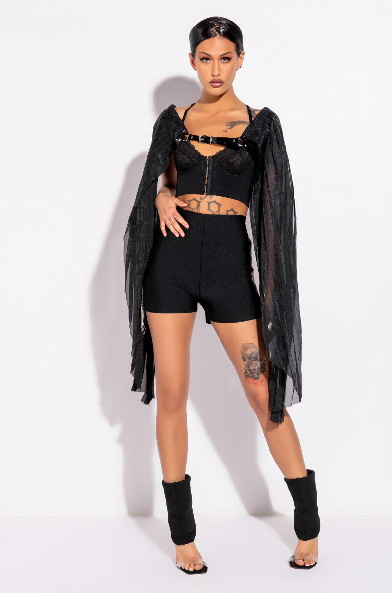 ZAHARA LONGLINE BRALETTE TOP