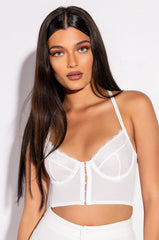 ZAHARA LONGLINE BRALETTE TOP