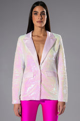 THIS IS FOR THE BDAY GIRL SEQUIN BLAZER