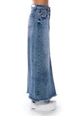 THROWBACK DENIM MAXI SKIRT