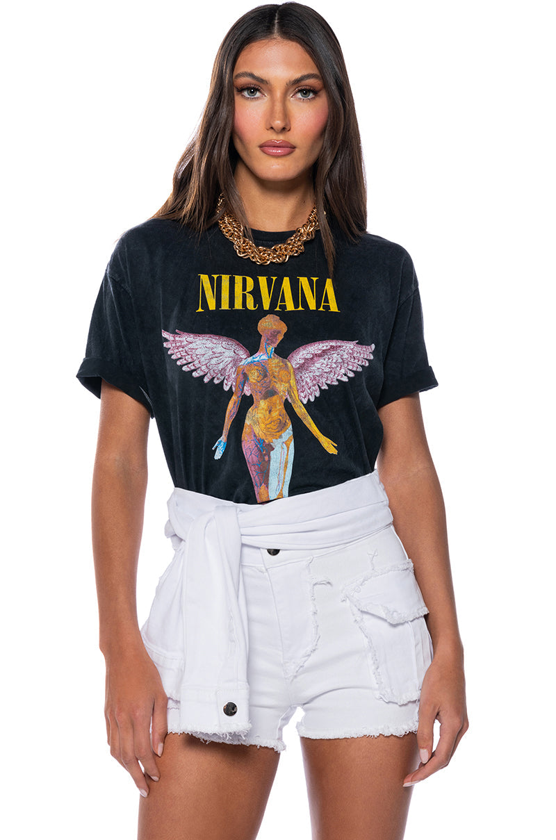 TIE ME UP DENIM SHORTS
