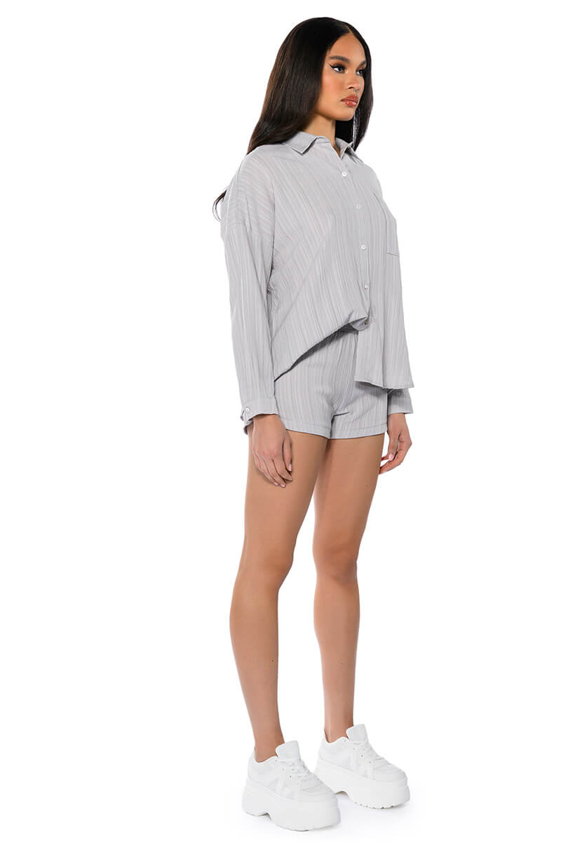 TIME TO RELAX BUTTON DOWN SHIRT