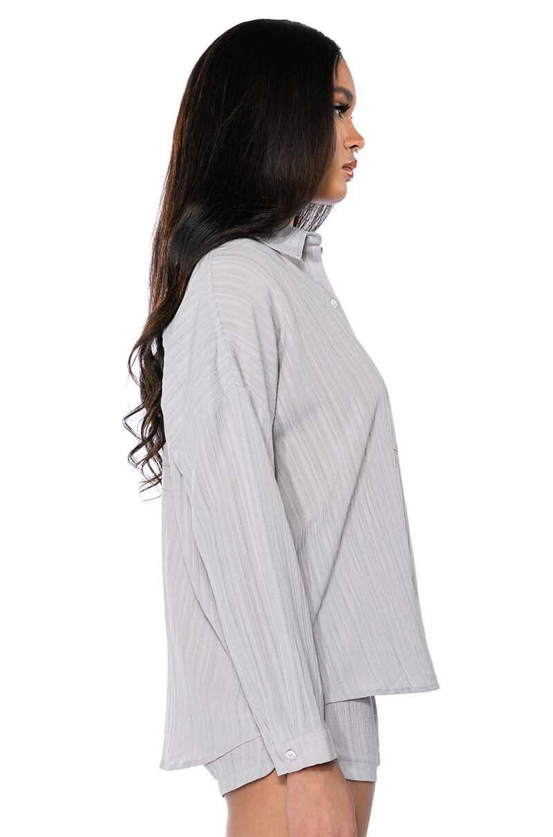 TIME TO RELAX BUTTON DOWN SHIRT
