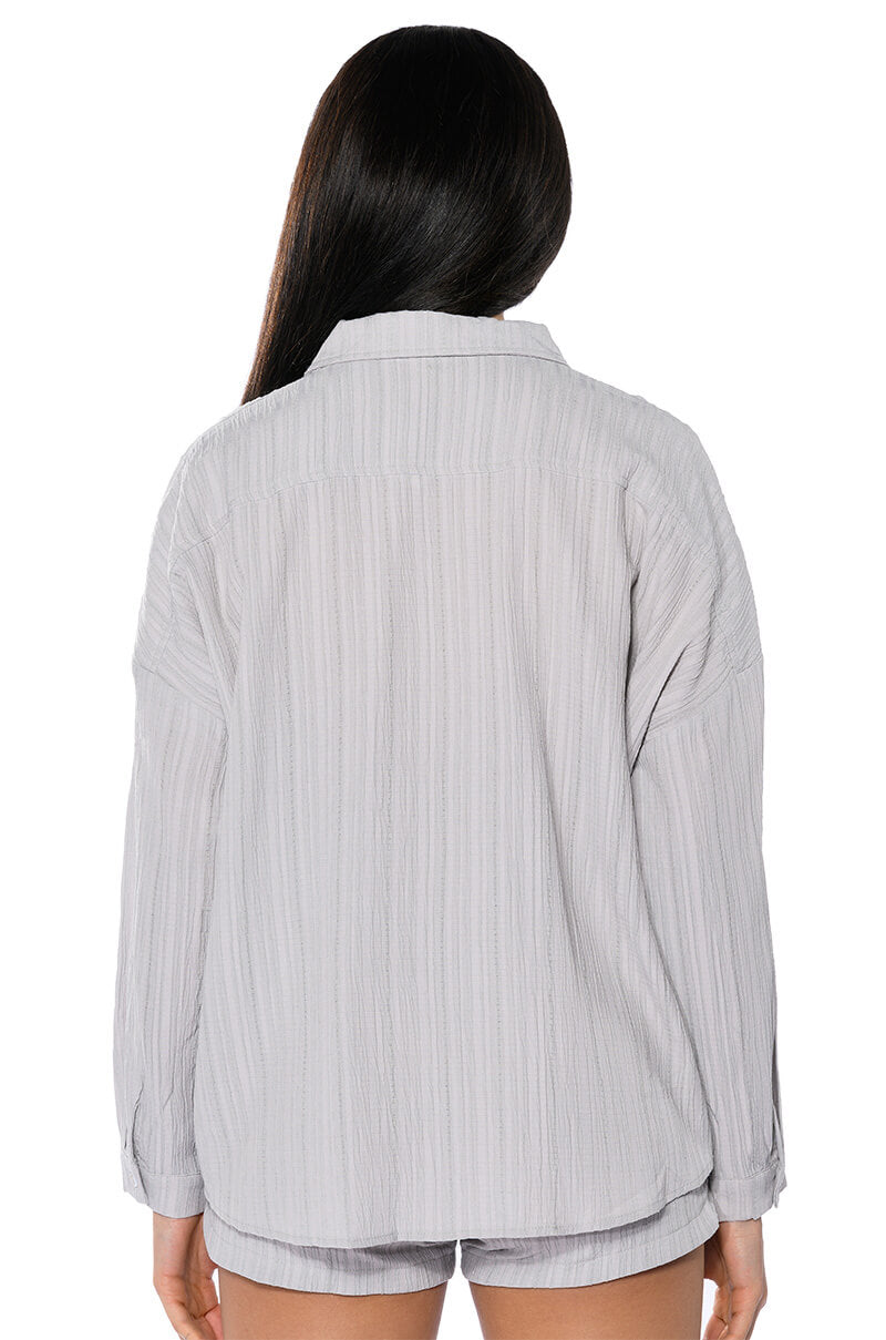 TIME TO RELAX BUTTON DOWN SHIRT